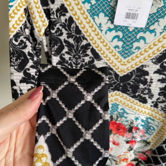 NWT Topshop Body Con Floral Dress - Picture 4 of 6